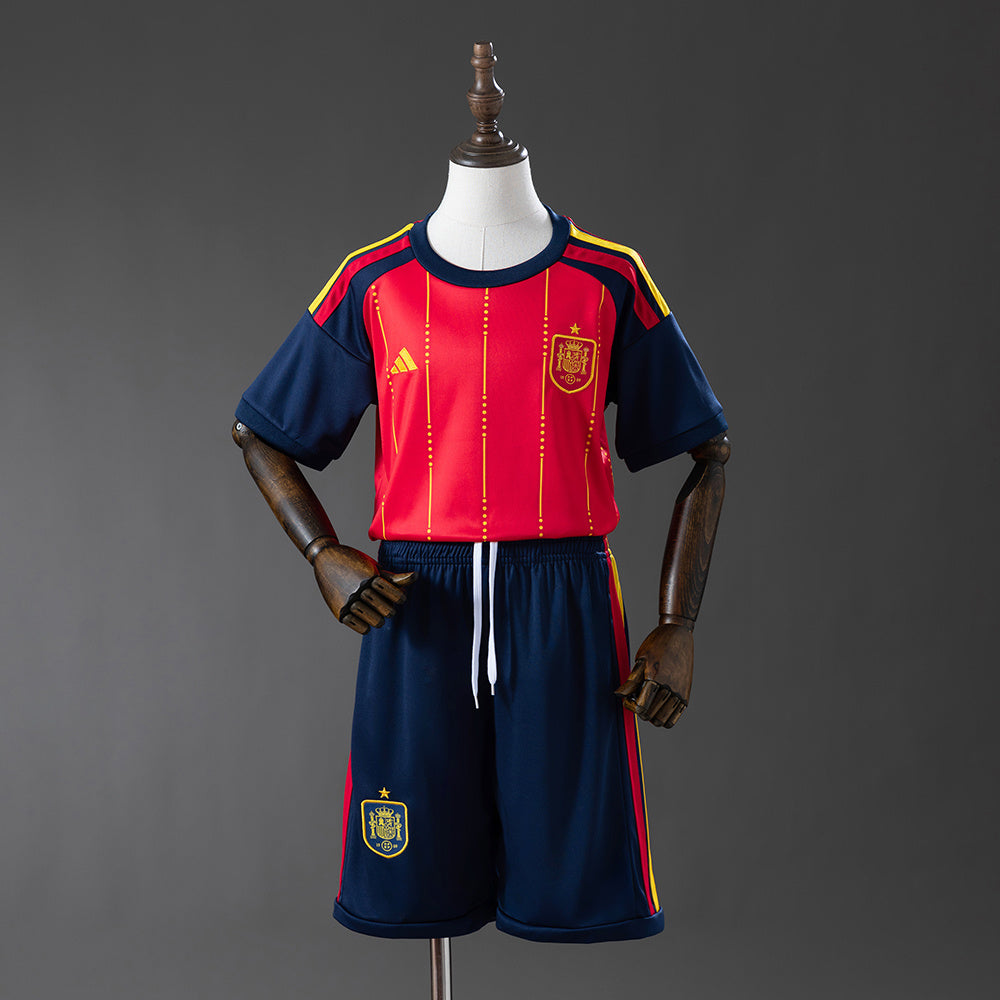 Kids Spain 2026 Home Jersey