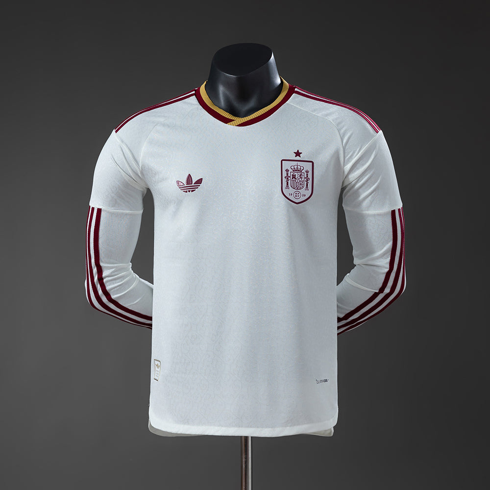 Spain 2026 Long Sleeve Away Jersey
