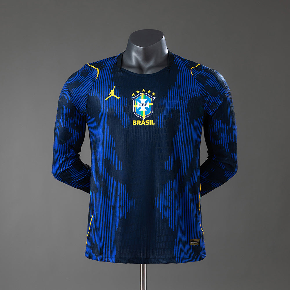 Brazil 2026 Long Sleeve Away Jersey