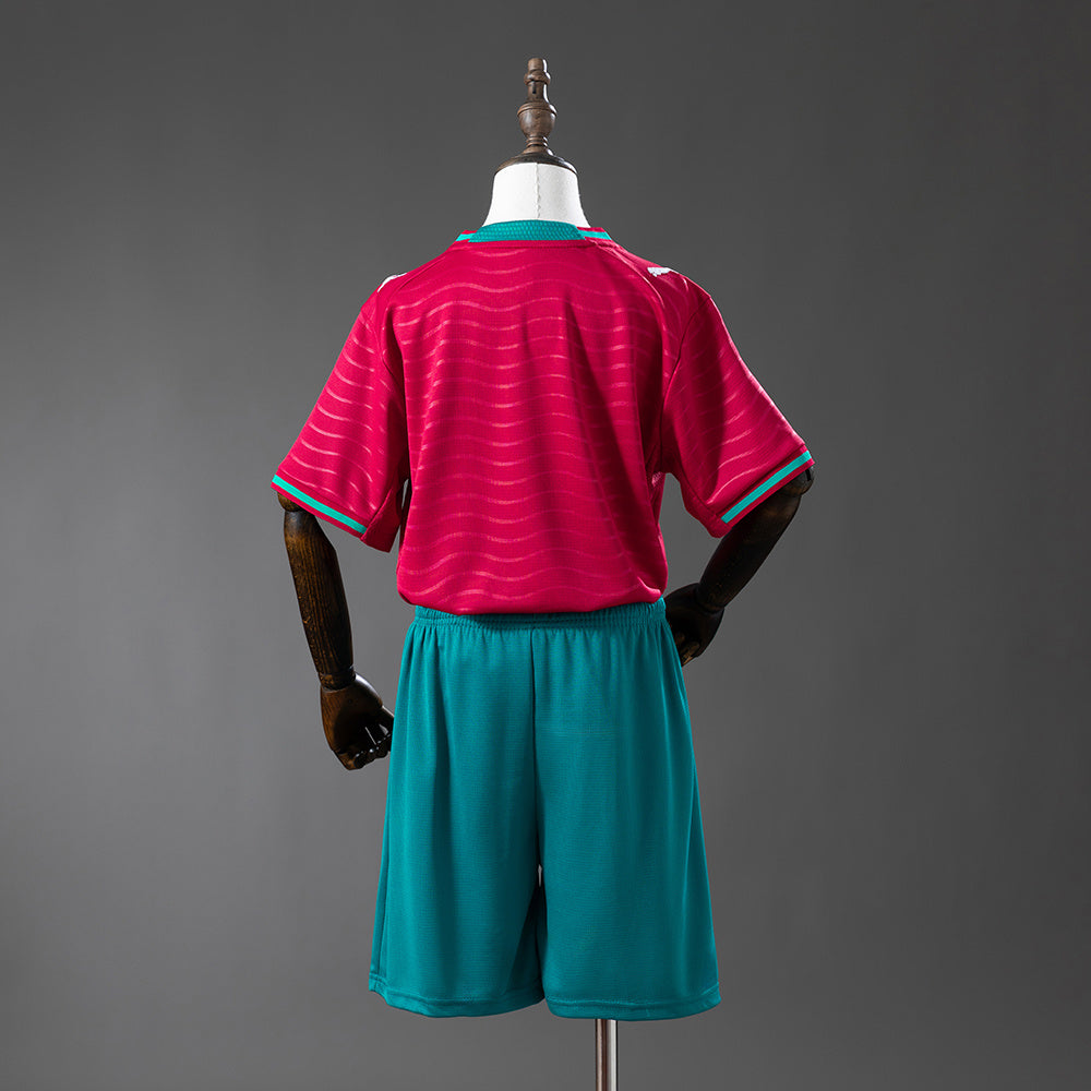 Kids Portugal 2026 Home Jersey