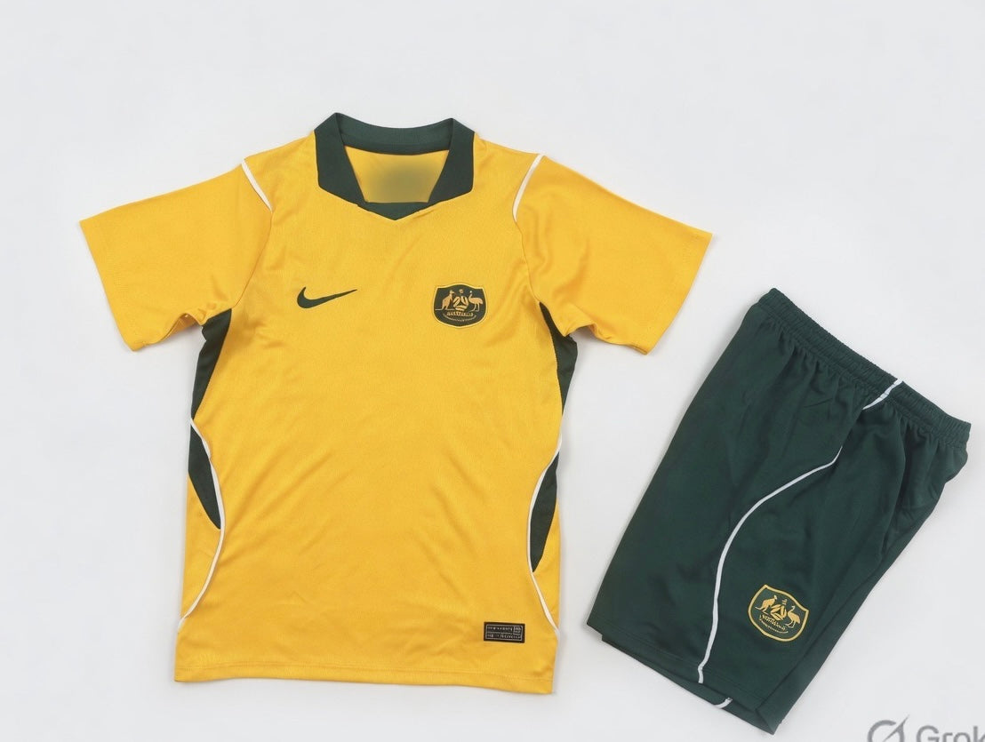 Kids Australia 2026 Home Jersey