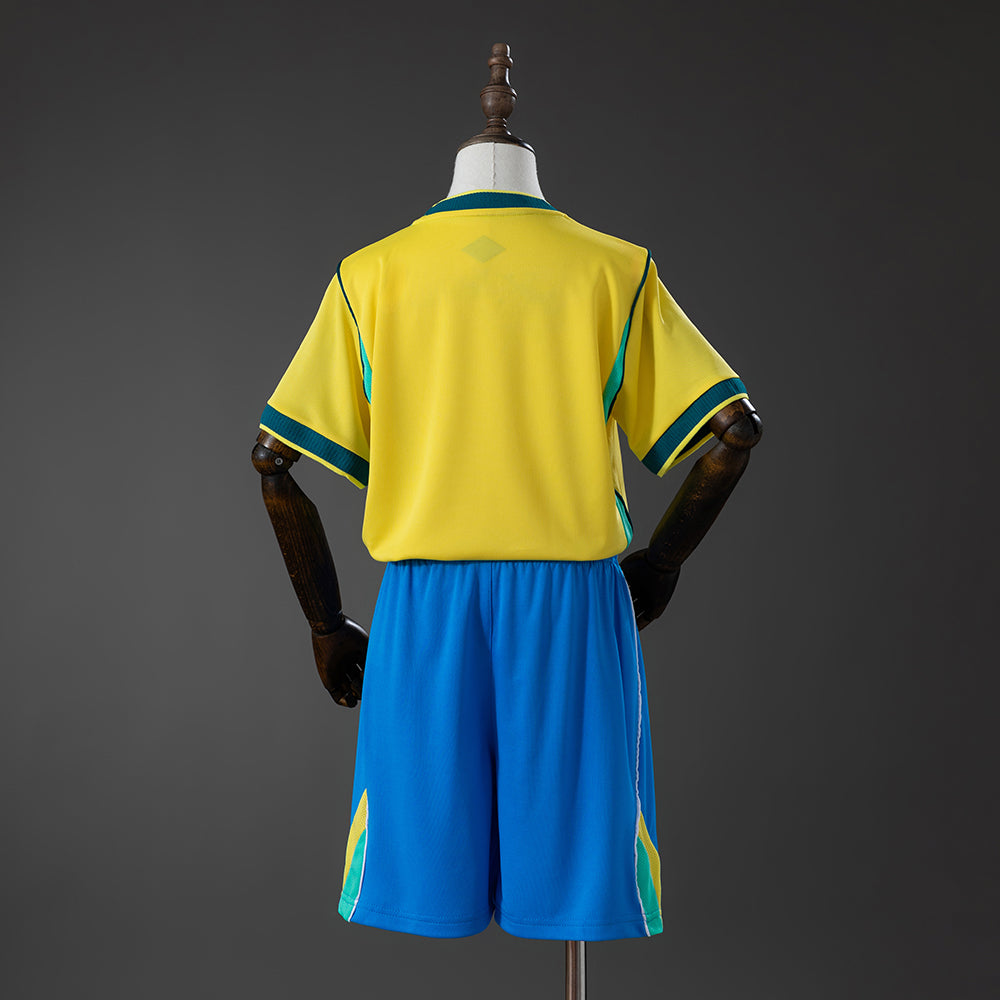 Kids Brazil 2026 Home Jersey