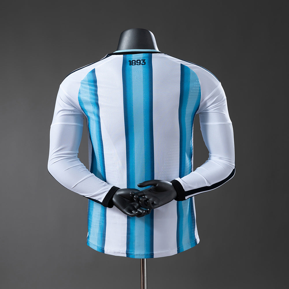 Argentina Long Sleeve 2026 Home Jersey