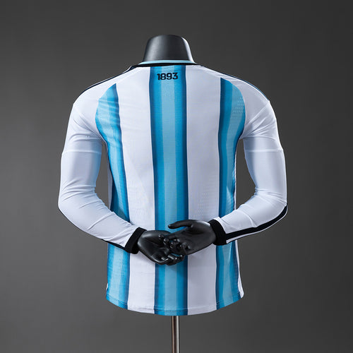 Argentina Long Sleeve 2026 Home Jersey